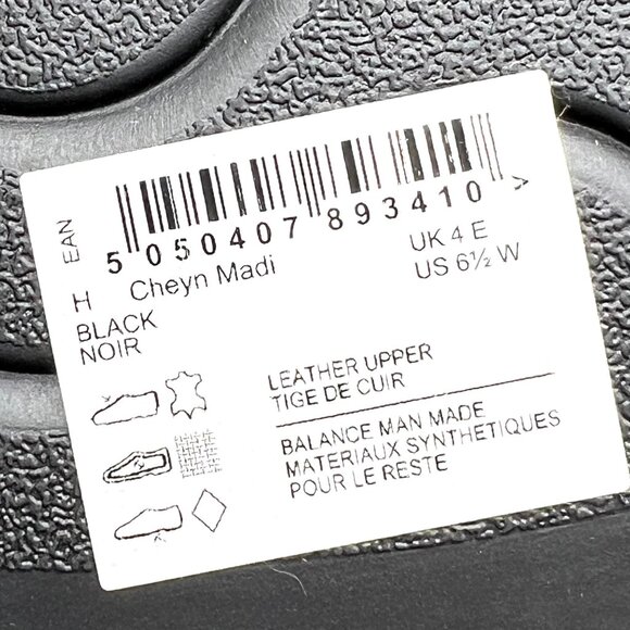 6.5W 6.5 WIDE WIDTH Clarks Cheyn Madi Black Leather Comfort Loafers Shoes New - Picture 12 of 12